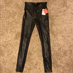 Black Faux Spanx Leggings